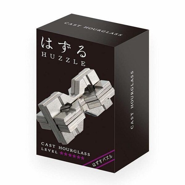 Металева головоломка Пісочний годинник (Huzzle Hourglass) 6-й рівень