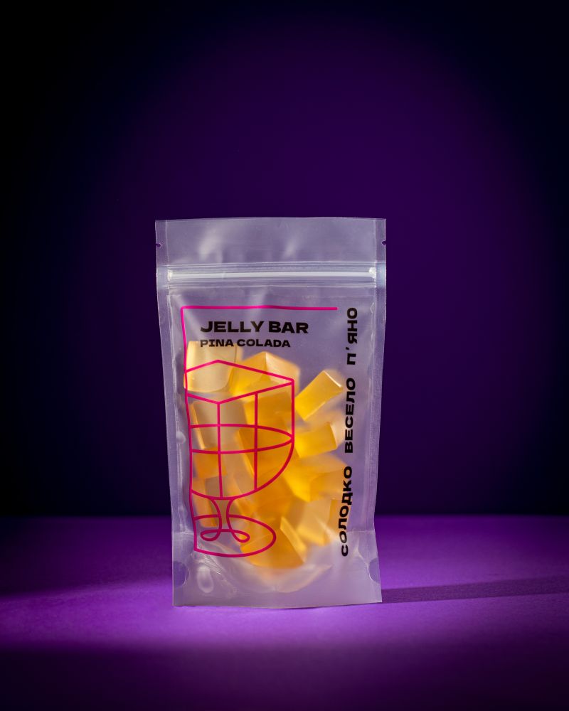 Алкогольні желейні цукерки Jelly Bar Піна Колада