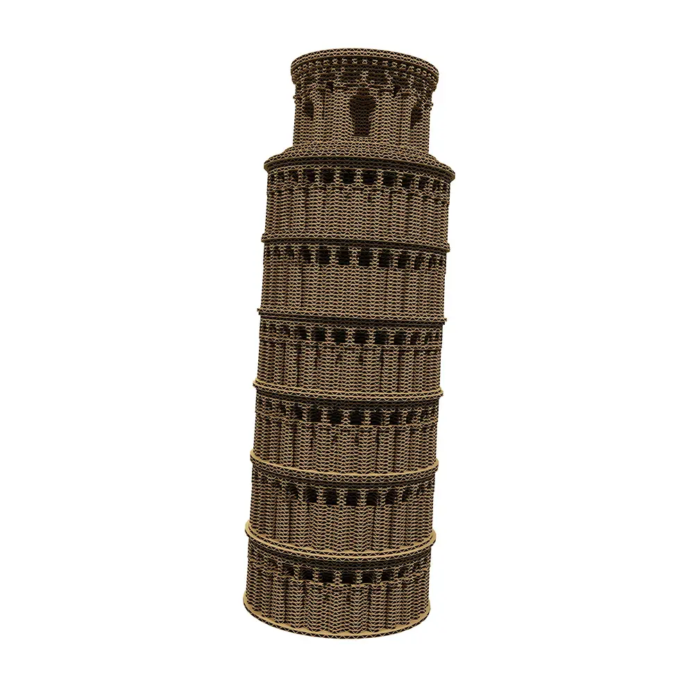 Картонный 3Д пазл "Пизанская башня"
