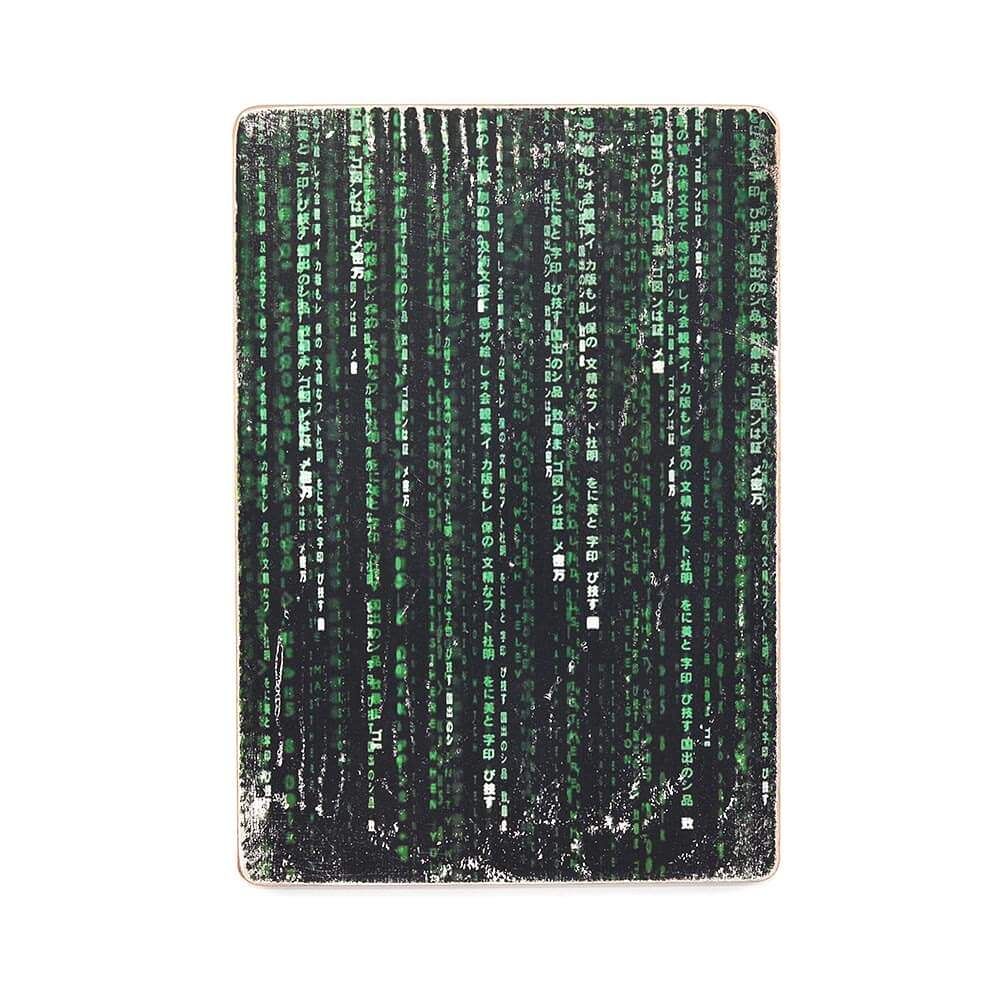 Дерев'яний постер "Matrix # 1"
