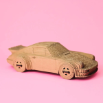 Картонный 3Д пазл "Porsche 911"