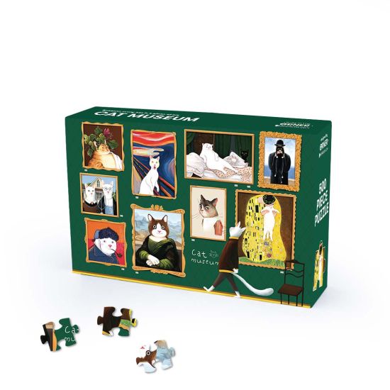 Пазл «Котячий музей» 500 елементiв
