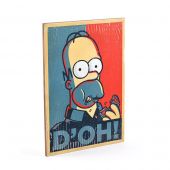 Дерев'яний постер "The Simpsons # 9 D`OH!"