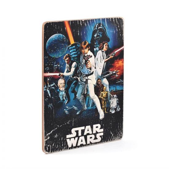Деревянный постер "Star Wars #3 Old"