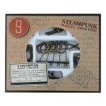 Набор головоломок 9 Steampunk Puzzles Brown set