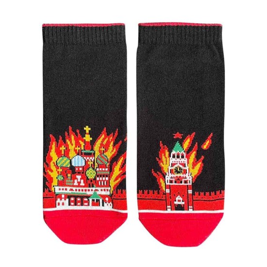 Носки Дед Носкарь Короткие Хлопковые черные