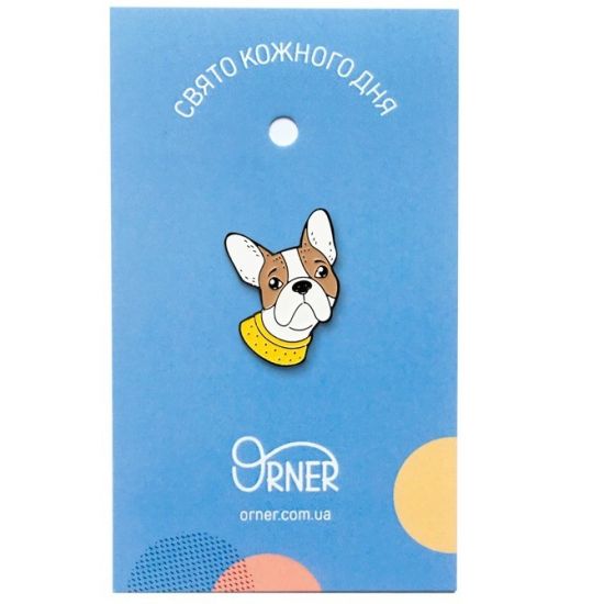 Значок "Французький бульдог"