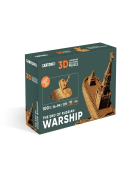 Картонний 3Д пазл "The end of russian warship"