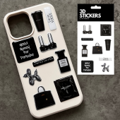 Набір 3D-стікерів "Black edition"