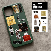 Набір 3D-стікерів "Gold edition"