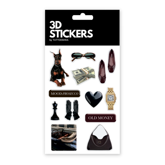 Набір 3D-стікерів "Elite Style"