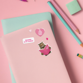 Набір 3D-стікерів "Bookish Mood"