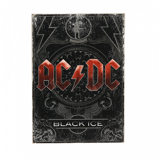 Деревянный постер "AC/DC #5 Black Ice"