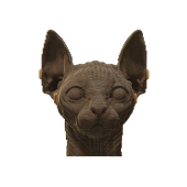 Картонний 3Д пазл "Сфінкс"