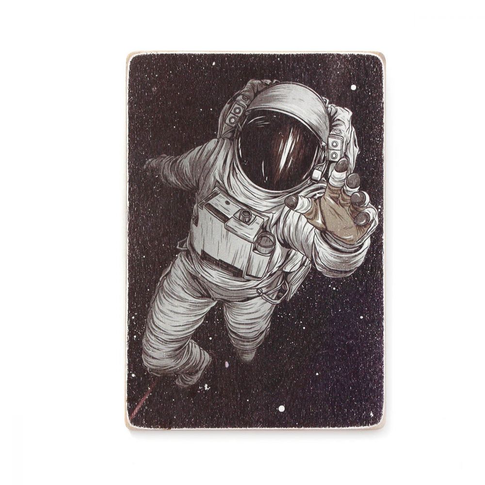Дерев'яний постер "Astronaut"