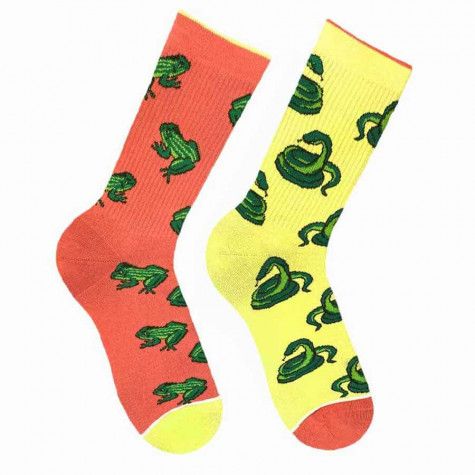Носки Дед Носкарь Жаба-гадюка