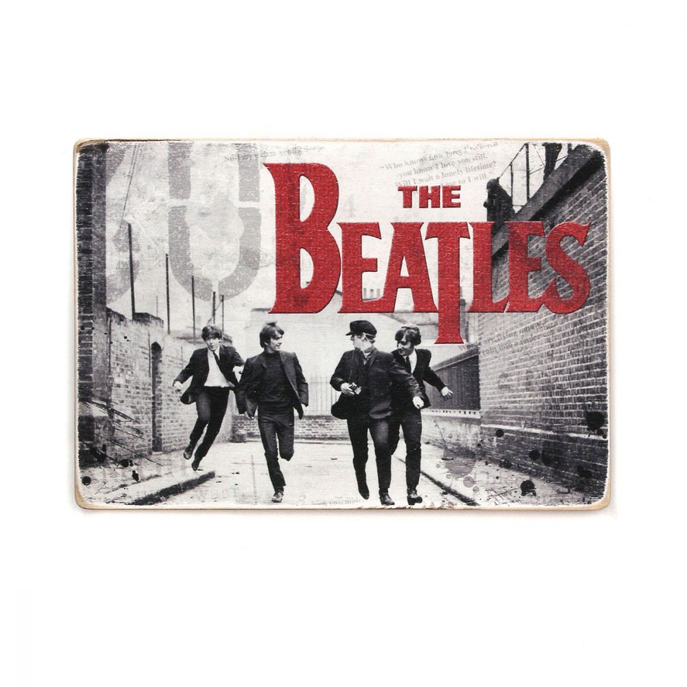 Дерев'яний постер "The Beatles # 3"