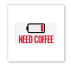 3D-стикер  "Need coffee"