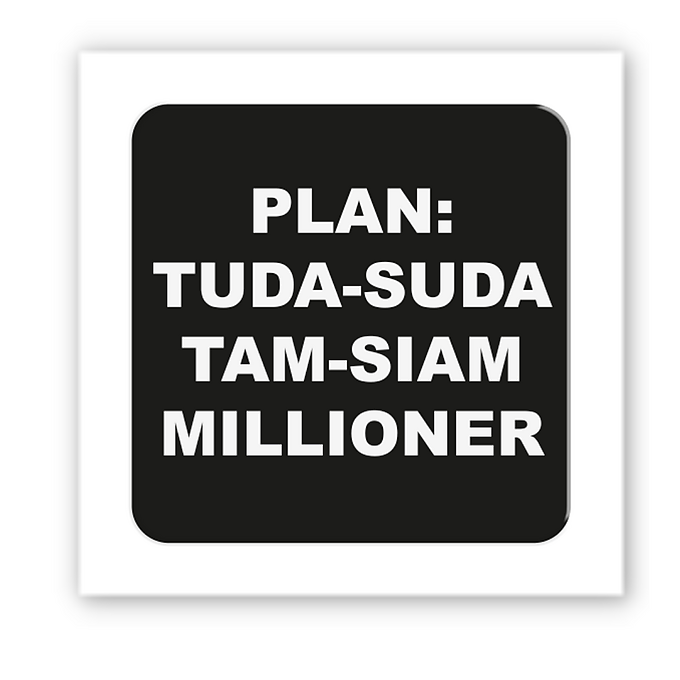 3D-стікер "Plan: tuda-suda"