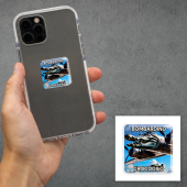 3D-стікер "Bombardino Crocodilo"