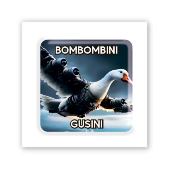 3D-стікер "Bombombini Gusini"