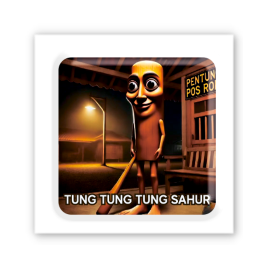 3D-стікер "Tung Tung Sahur"