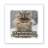 3D-стікер "Сонний кіт"