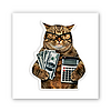 3D-стікер "Business Cat"