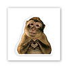 3D-стікер "Monkey Love"