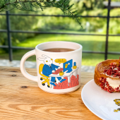 Чашка Orner х Maliunok «Так, я трудоголік»