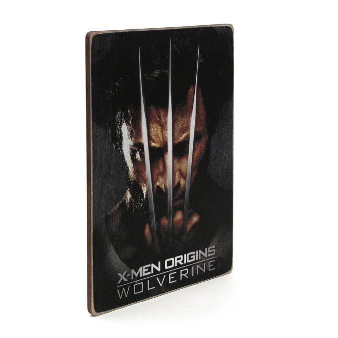 Дерев'яний Постер "X-Men. Wolverine. Люди Ікс. Росомаха. портрет"