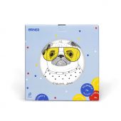 Тарілка "Голодний мопс"