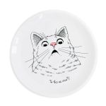 Тарелка "Удивленный кот"
