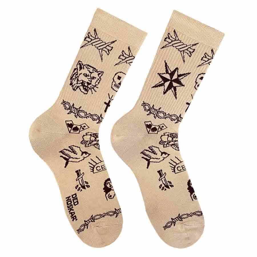 Шкарпетки Дід Носкарь  Tattoo