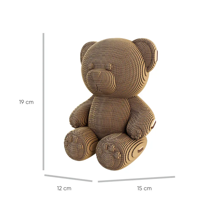 Картонний 3Д пазл "TEDDY BEAR"