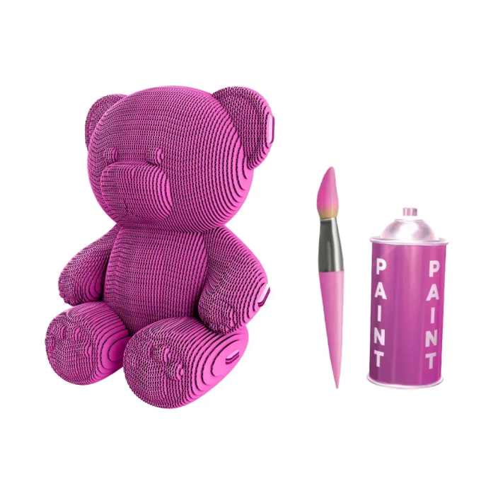 Картонний 3Д пазл "TEDDY BEAR"