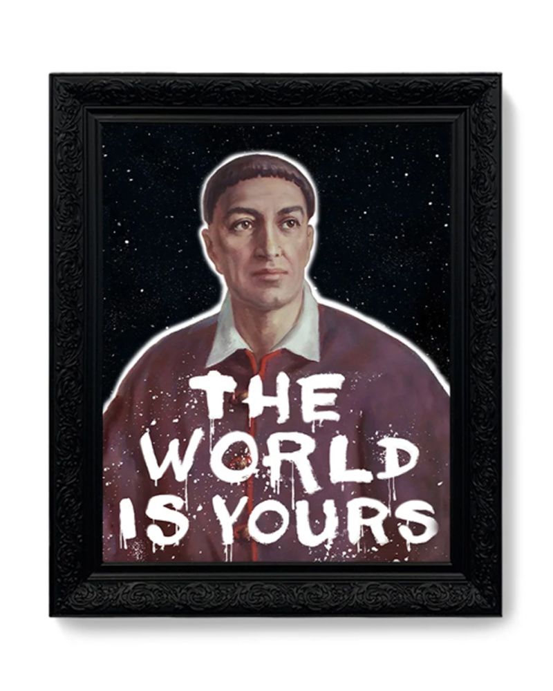 Магнит  "The world is yours"