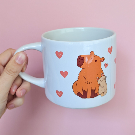 Чашка Jotter "Ти все зможеш" з капібарою