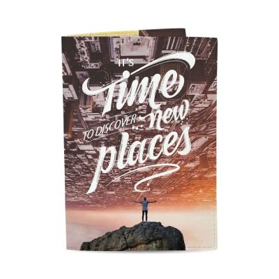 Обкладинка на паспорт "Time to Discover"