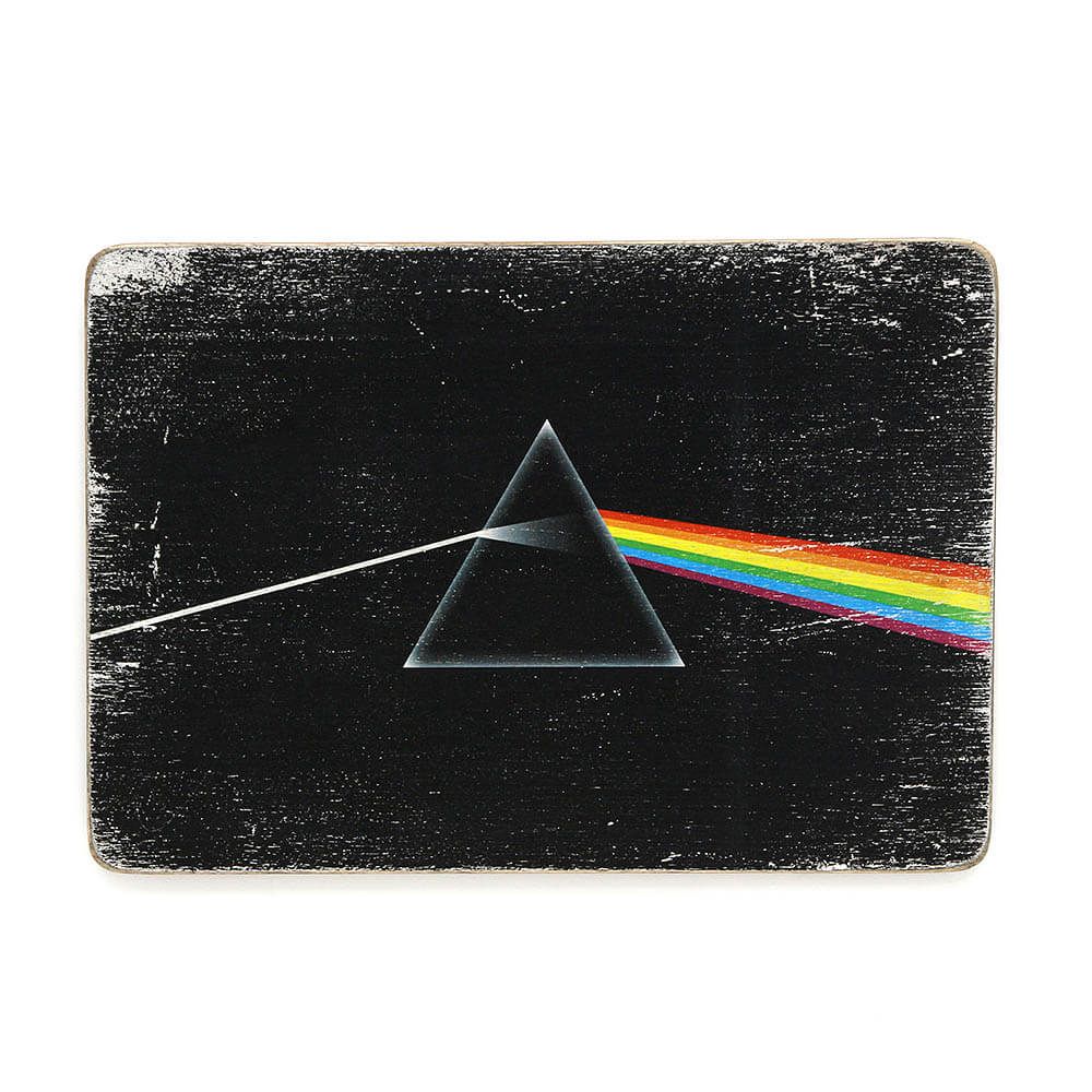 Дерев'яний постер "Pink Floyd. Пінк Флойд. Темний бік Місяця"