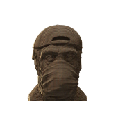 Картонний 3Д пазл "Три мудрих мавпи. Не говорити зло"