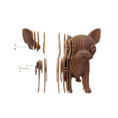 Картонний 3Д пазл "Три Цуценя"