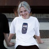 Футболка oversize «Телефон»