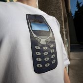 Футболка oversize «Телефон»