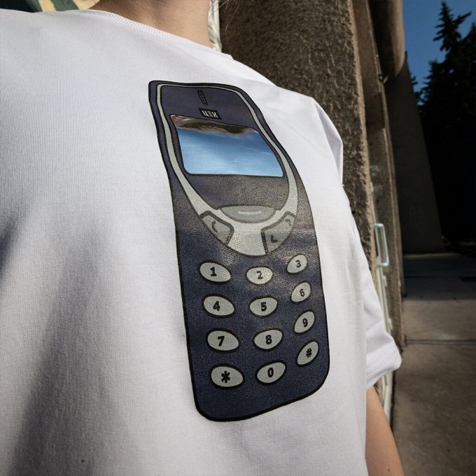 Футболка oversize "Телефон"