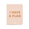 Планер "I have a plan" бежевый