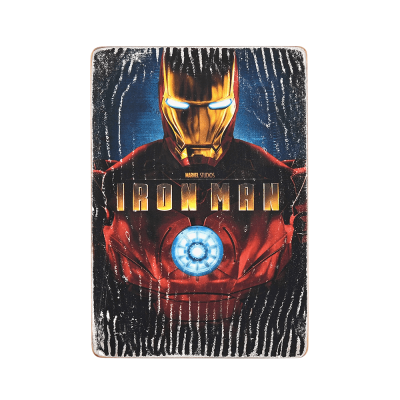 Дерев'яний постер "Iron Man # 1"