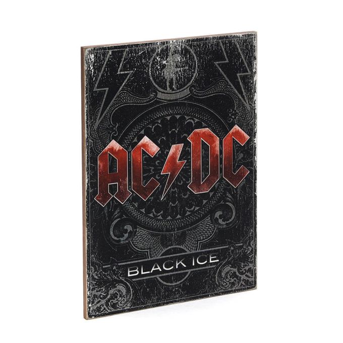 Дерев'яний постер "AC / DC # 5 Black Ice"