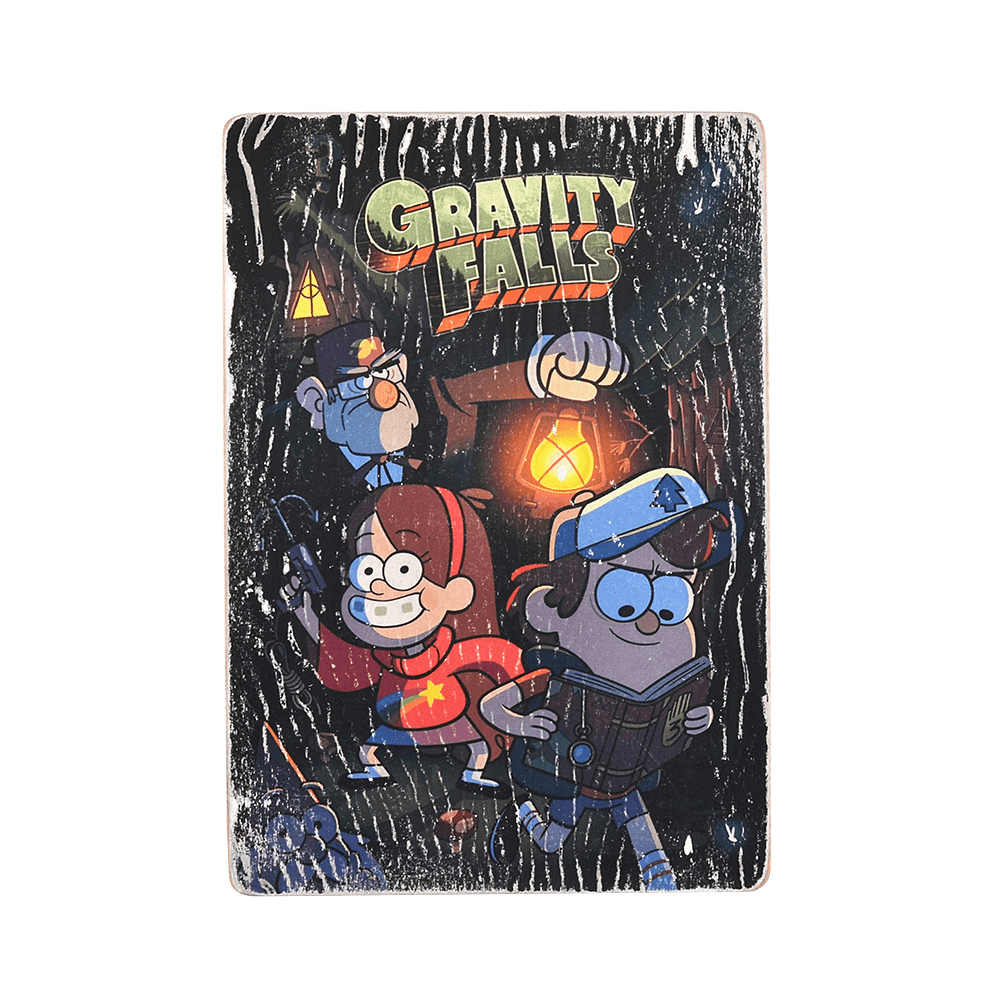 Деревянный постер "Gravity Falls #1"