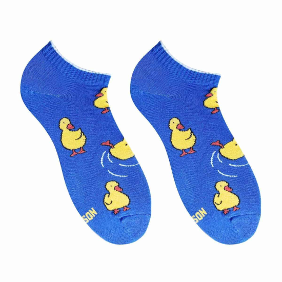 Шкарпетки Дід Носкарь Короткі Качки сині